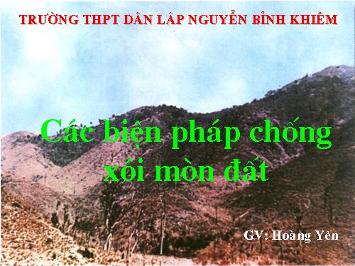 Xói Mòn Đất Là Gì? Tìm Hiểu Về Xói Mòn Đất Là Gì?
